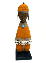 Load image into Gallery viewer, Orange Beaded Namji Doll
